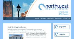 Desktop Screenshot of nwhousing.org.uk