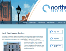 Tablet Screenshot of nwhousing.org.uk